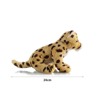 Peluches Realistas de Animales Salvajes: Tigre, Leopardo y León - Image 9