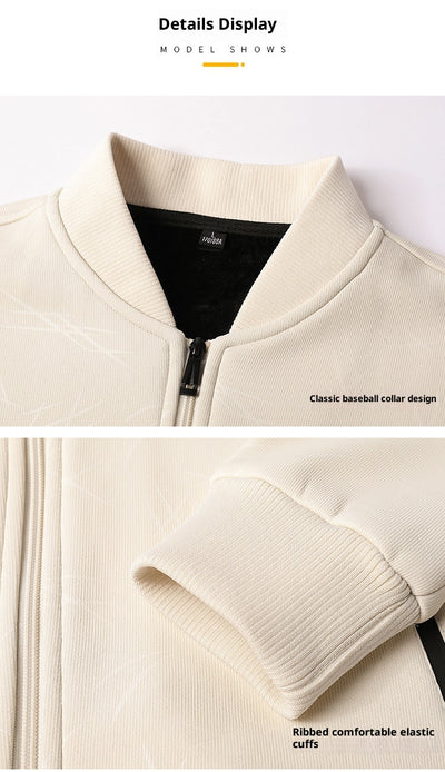 Conjunto Deportivo Casual de Dos Piezas con Cuello Alzado para Hombre - Image 18