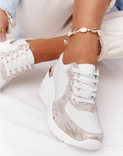Zapatos Deportivos Plataforma Dad Shoes Talla Grande Mujer - Image 30