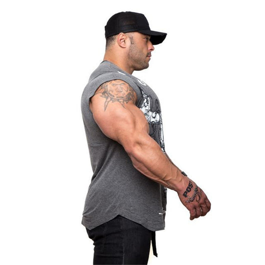Playera Deportiva de Algodón Cuello Redondo para Entrenamiento al Aire Libre Hombre - Image 8