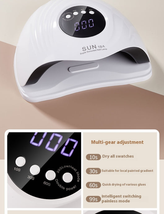 Lámpara de Fototerapia LED Profesional para Uñas - Image 10