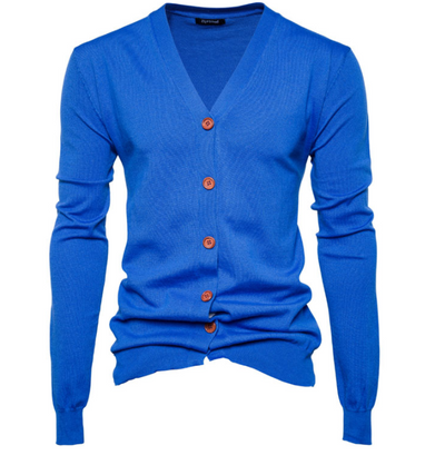 Suéter Cardigan Básico Hombre Otoño Invierno - Diseño Suelto y Versátil - Image 6