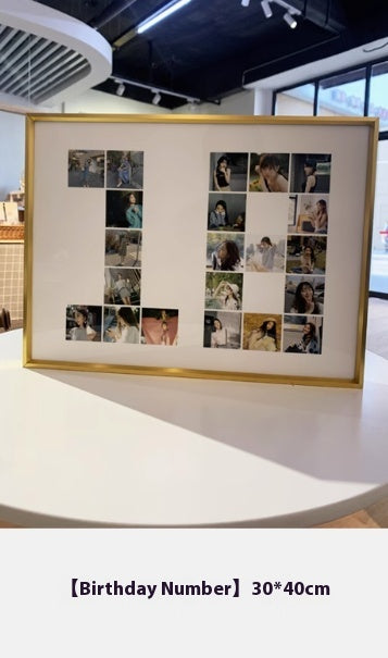 Marco Cuadrado Yi para Fotos - Puzzle Decorativo de Mesa - Image 5