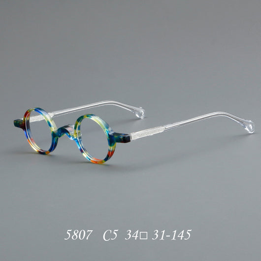 Gafas Redondas Retro de Acetato - Image 10