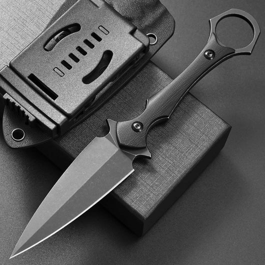 Cuchillo de Supervivencia D2 con Mango G10 para Camping y Aventura - Image 15