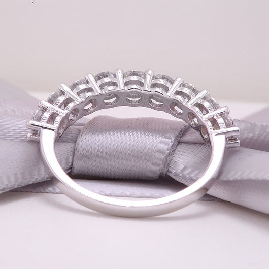 Anillo de Oro con Moissanita Rota - Diseño Único y Elegante - Image 14