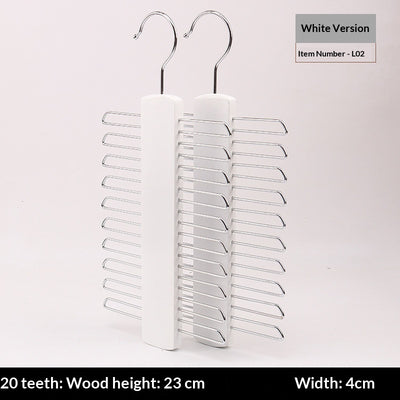 Perchas de Madera Maciza Antideslizantes para Ropa Interior - Image 8