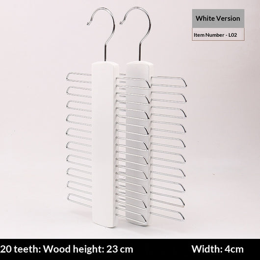 Perchas de Madera Maciza Antideslizantes para Ropa Interior - Image 8