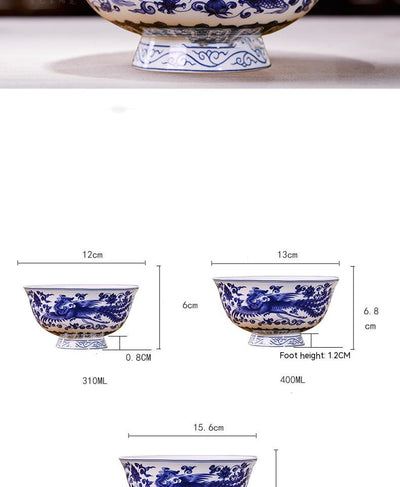 Tazones de Fideos Cerámica Porcelana de Hueso Premium - Image 17