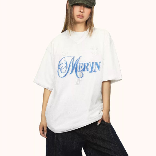 Blusa Suelta de Diseño Hueco - Estilo Casual Relajado - Image 9