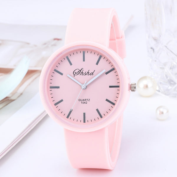 Reloj Jelly de Colores Pastel para Niñas y Estudiantes