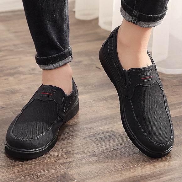 Zapatos de Tela Tradicionales Beijing para Hombre