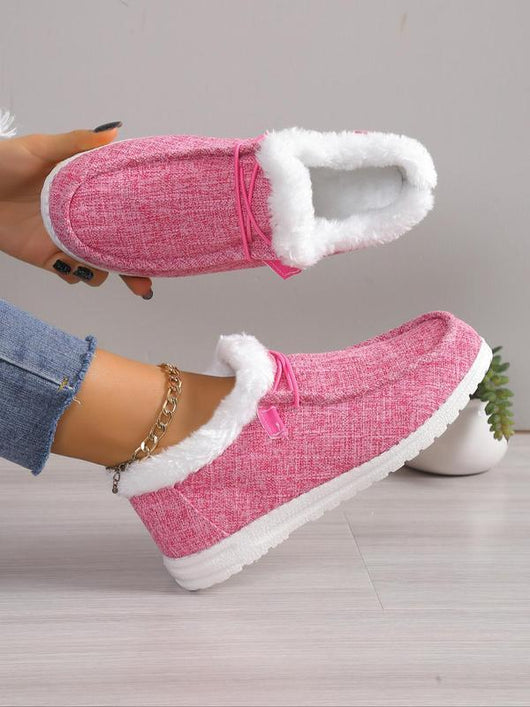 Zapatos Casuales Planos de Algodón para Mujer - Image 11