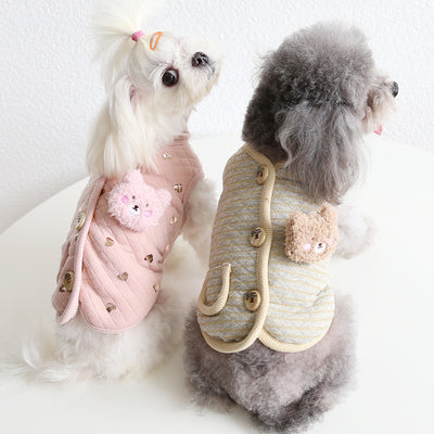 Chaleco Estampado para Mascotas con Diseño de Oso Dorado - Image 11