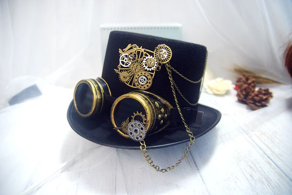 Sombrero Mágico Steampunk para Actuaciones y Fiestas