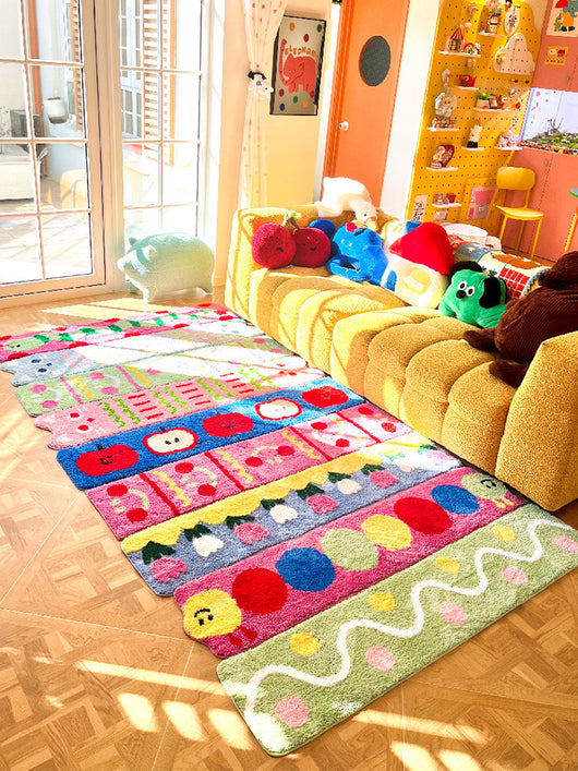 Tapete Modular Infantil Dopamina con Textura Esponjosa - Alfombra Patchwork 30x150cm para Habitación y Sala - Image 22