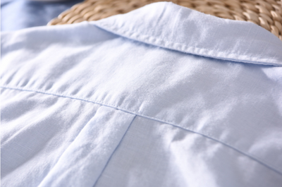 Camisa Casual de Algodón y Lino para Hombre - Image 15