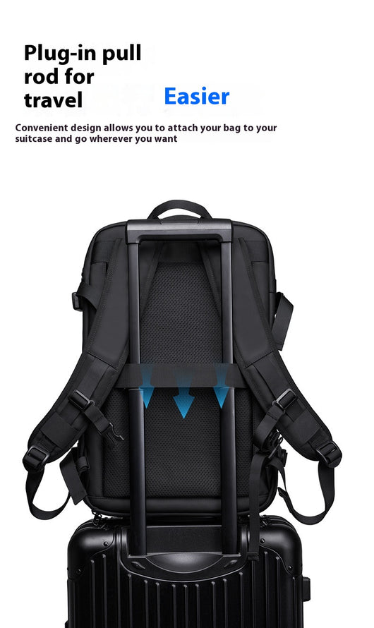 Mochila Multifuncional con Compresión al Vacío para Hombre - Image 18
