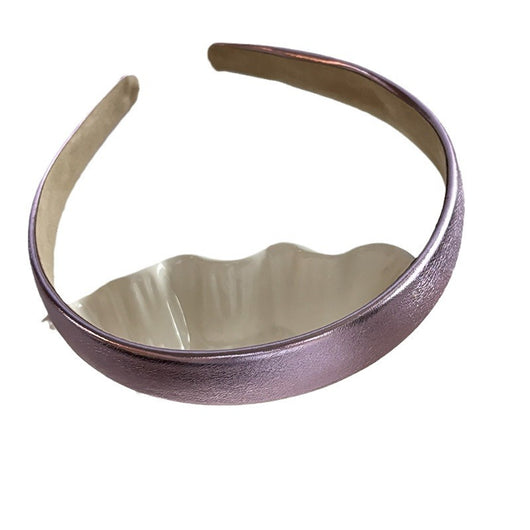 Diadema Plateada Brillante Slim para Cabello Liso Mujer - Image 3