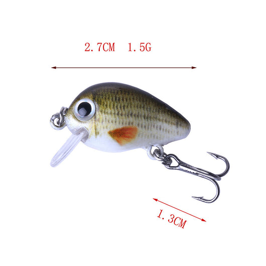 Set de 5 Señuelos Miniatura 1.5G para Pesca de Precisión - Image 18
