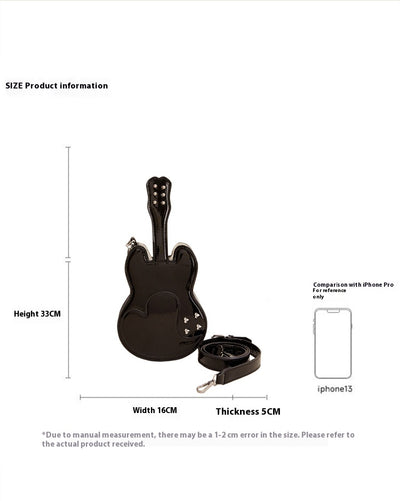Bolsa Bandolera de Arte Guitarra - Diseño Versátil Todo Combinable - Image 6