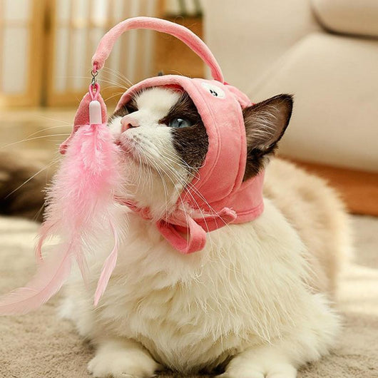 Juguete Interactivo para Gatos con Pluma y Varita - Gato de Ojos Grandes - Image 55
