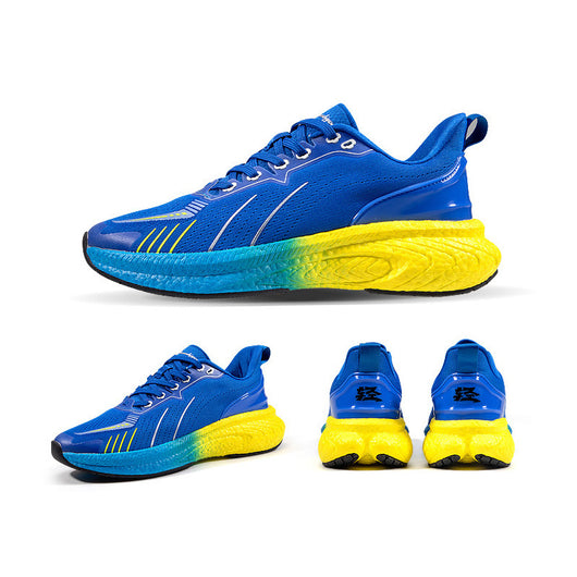 Zapatillas Running Tejidas Ligeras con Suela Gruesa Popcorn - Image 4