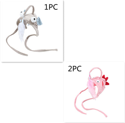 Juguete Interactivo para Gatos con Pluma y Varita - Gato de Ojos Grandes - Image 19