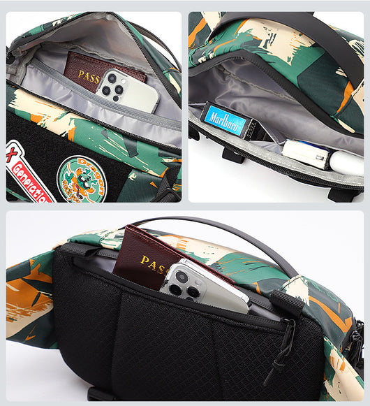 Bolsa de Pecho para Ciclismo Patrón Camuflaje - Image 10
