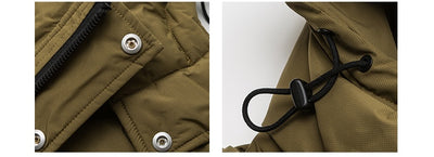 Chaqueta de Plumón de Pato Blanco 90% para Hombre - Abrigo Térmico Premium - Image 15