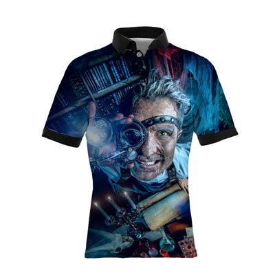 Polo 3D Moderno para Hombre con Efecto Texturizado - Image 12
