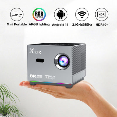 Proyector Portátil Mini para Oficina, Cultura y Hogar