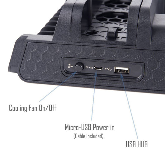 Base Ventiladora All-in-One Pro para PS4 Slim - Image 2
