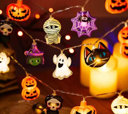 Luces LED Decorativas Halloween - Calabazas y Murciélagos - Image 10