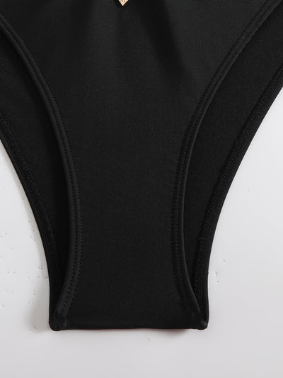 Bikini Tubular de Cintura Alta con Abertura Lateral - Image 21