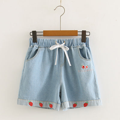 Jeans Anchos Fresa para Mujer - Corte Holgado y Moderno - Image 9