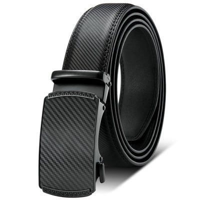 Cinturón de Cuero para Hombre con Hebilla Automática