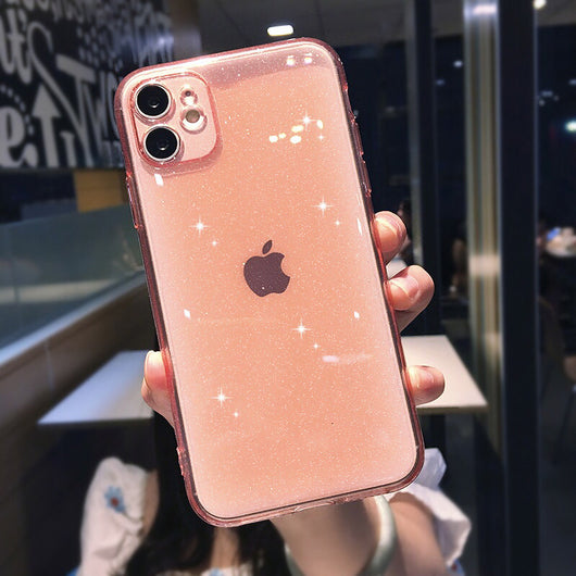 Funda Protectora TPU con Polvo Antibrillo para Teléfono - Image 13