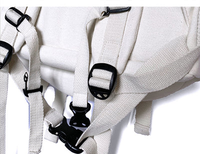 Mochila de Lona con Cintas Ajustables - Image 9