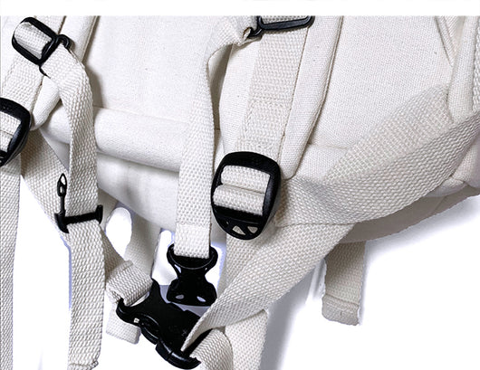 Mochila de Lona con Cintas Ajustables - Image 9