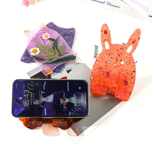 Soporte para Teléfono con Molde de Silicona - Diseño Animal Decorativo - Image 3