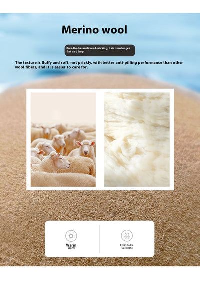 Boina Retro de Lana con Detalles de Plumas para Otoño e Invierno - Image 13