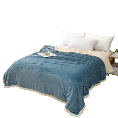 Manta Térmica de Franela Cuadros Reversible para Sofá y Cama - Image 14