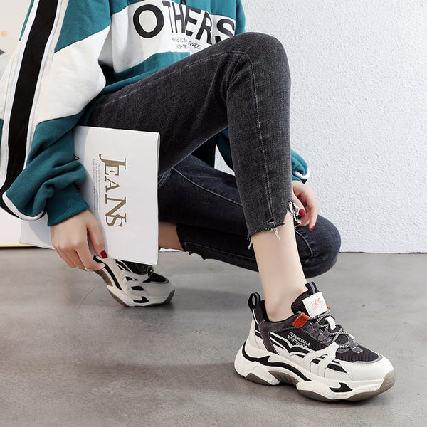 Zapatillas Deportivas Papá con Suela Acolchada de Espuma