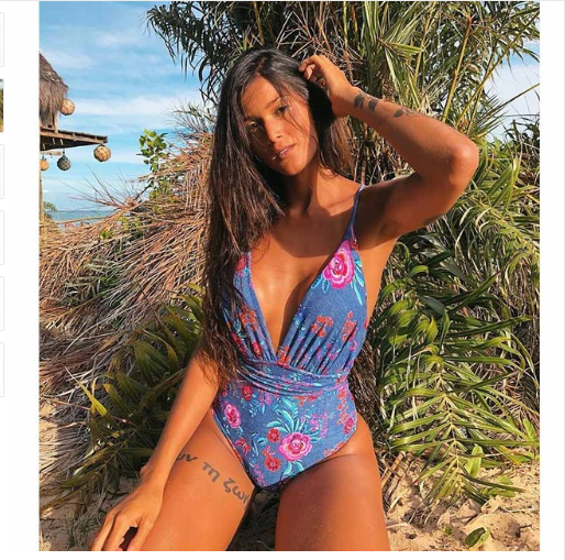 Traje de Baño Enterizo Espalda Descubierta para Mujer - Image 12