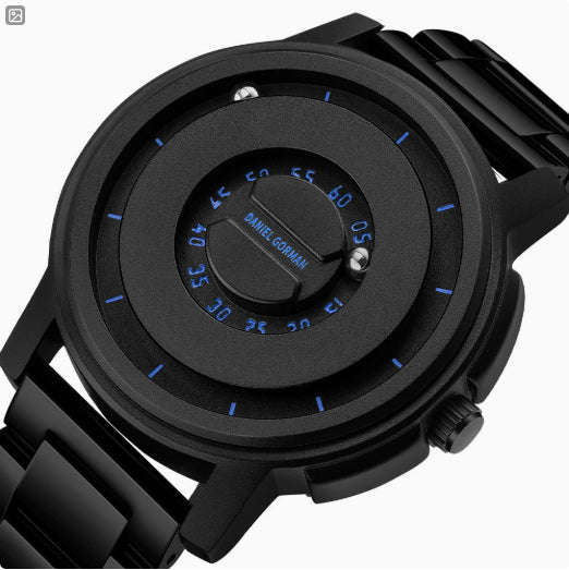 Reloj Deportivo Magnético para Hombre con Banda de Acero y Tecnología de Levitación - Image 4
