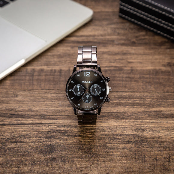 Estuche de Regalo Premium: Reloj, Billetera y Bolígrafo