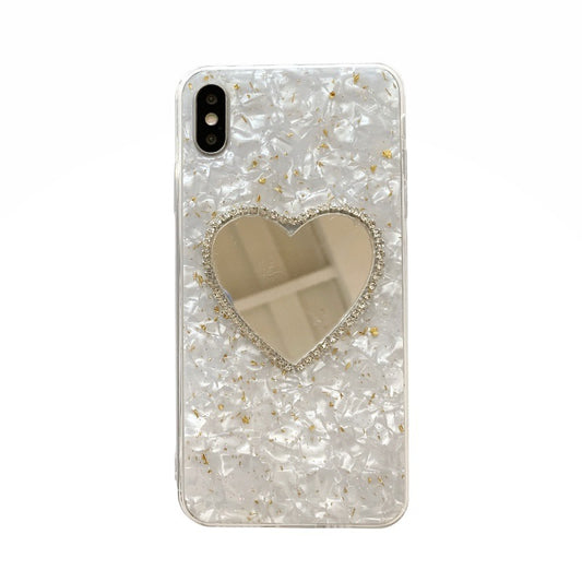 Funda para Celular con Patrón de Concha y Lámina Dorada - Image 2