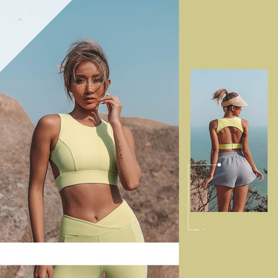 Pantalones Deportivos Ajustados Antiimpacto para Mujer - Conjunto Yoga y Running - Image 17