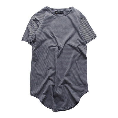 Playera Unisex de Rayas Cuello Redondo Largo - Estilo Mar y Alma - Image 7
